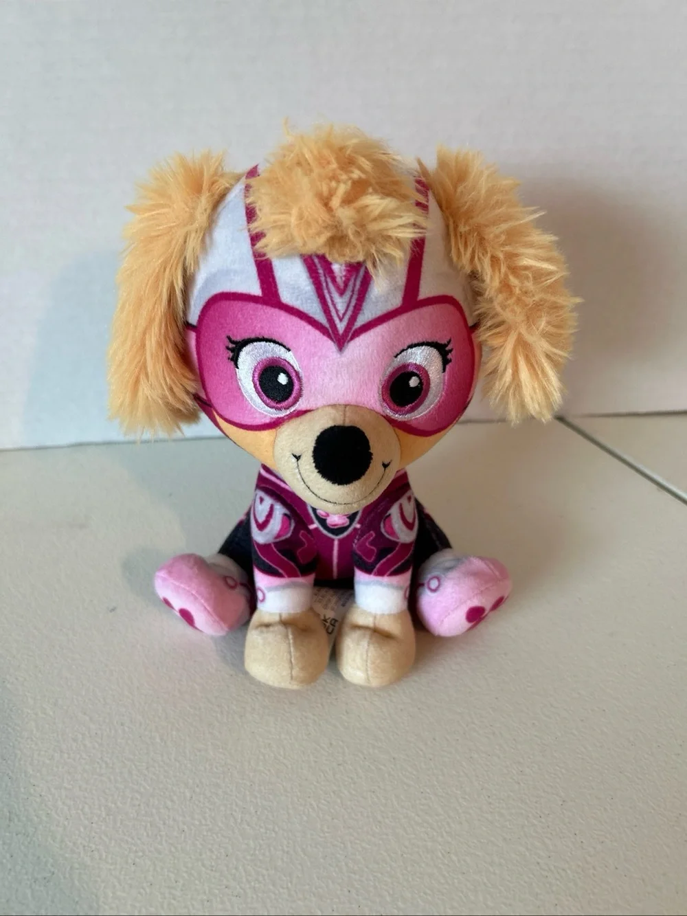 Plush Pink Paw Patrol Skye plush dog
